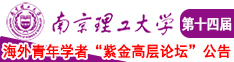 草骚屄在线视频南京理工大学第十四届海外青年学者紫金论坛诚邀海内外英才！